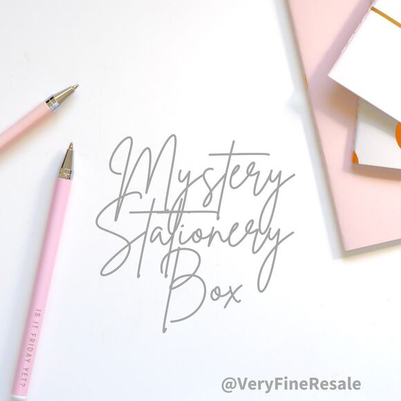 7-10 ITEMS CUTE STATIONERY MYSTERY BOX LOT - Picture 1 of 1